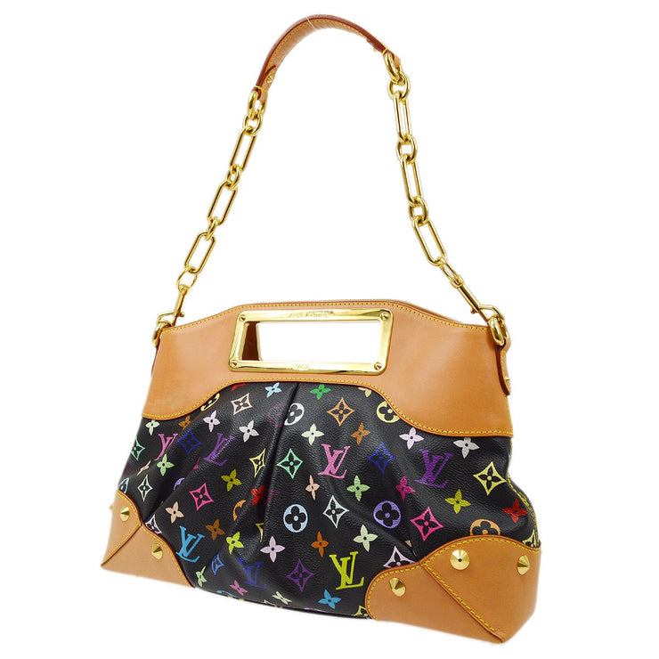 Louis Vuitton Judy GM 2way Shoulder Handbag Monogram Multicolor