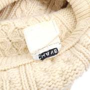 CHANEL 1996 fisherman's-knit round-neck sweater #40