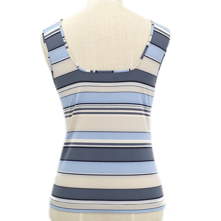 CHANEL 2000 Cruise striped sleeveless top #38