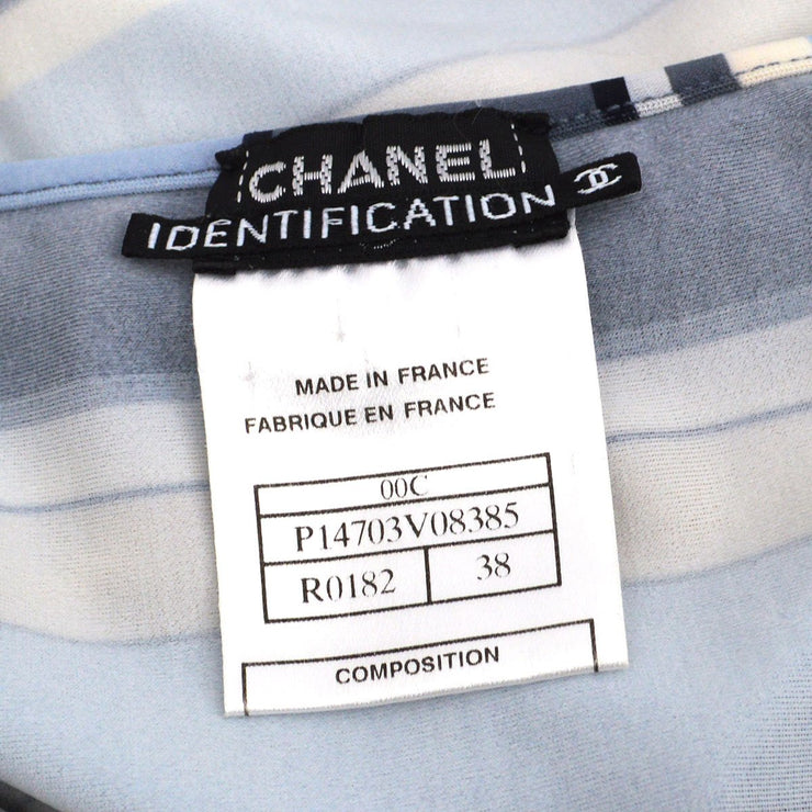 CHANEL 2000 Cruise striped sleeveless top #38