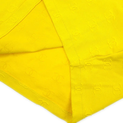 CHANEL 1997 Yellow Cropped Top