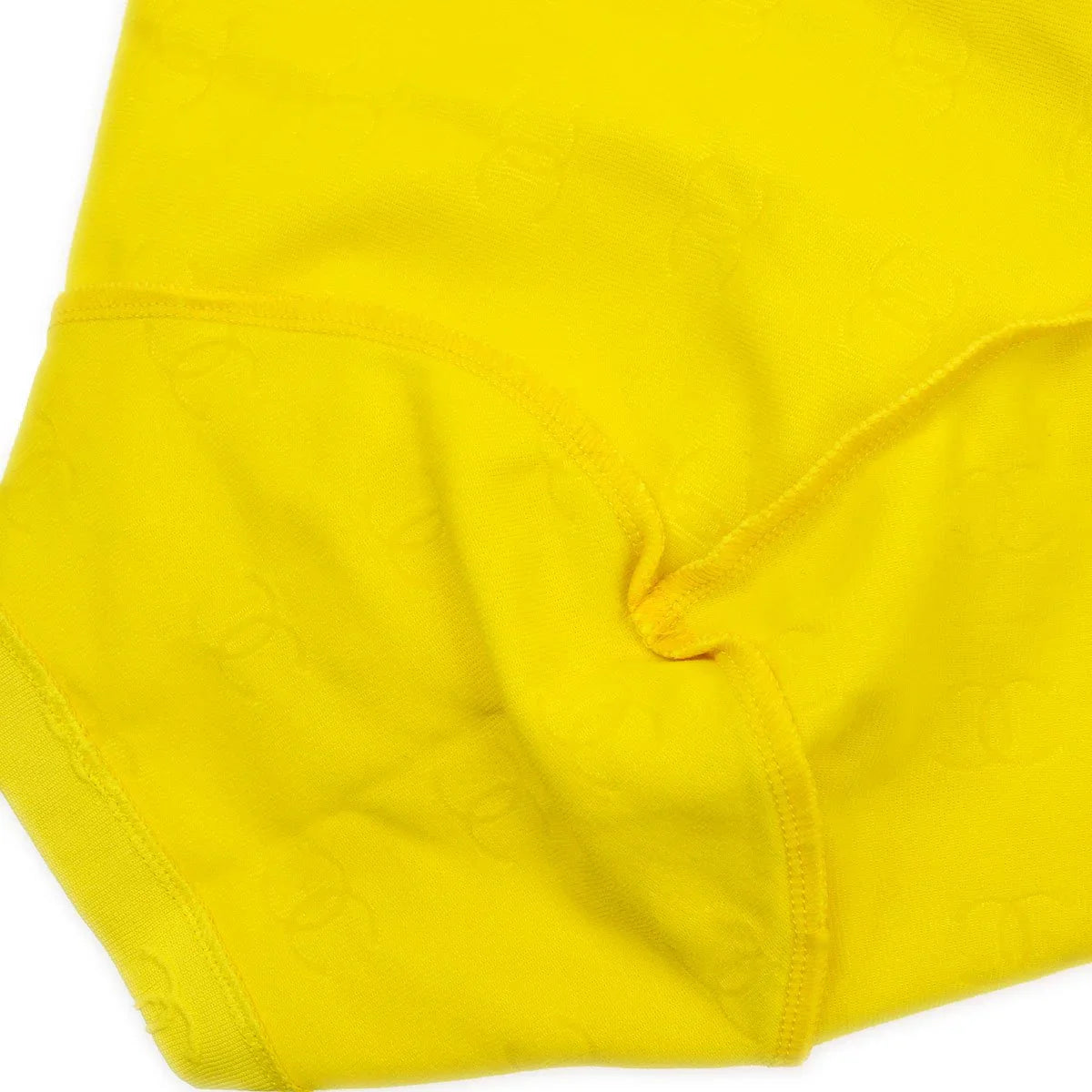 CHANEL 1997 Yellow Cropped Top