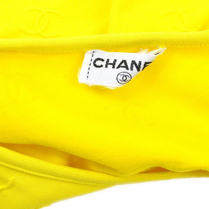 CHANEL 1997 Yellow Cropped Top