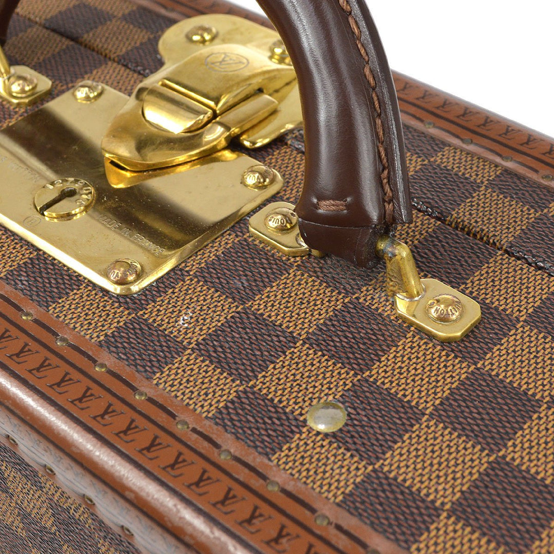 17465円 LOUIS VUITTON◇トラベルキャリー/レザー/BLK/タイガ45