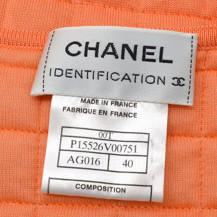 Chanel 2000识别橙色棉花巧克力棒顶部＃40