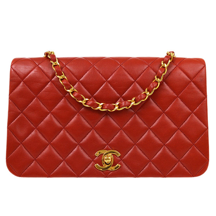 vintage chanel classic flap small caviar