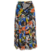 CHANEL Long Skirt Multicolor