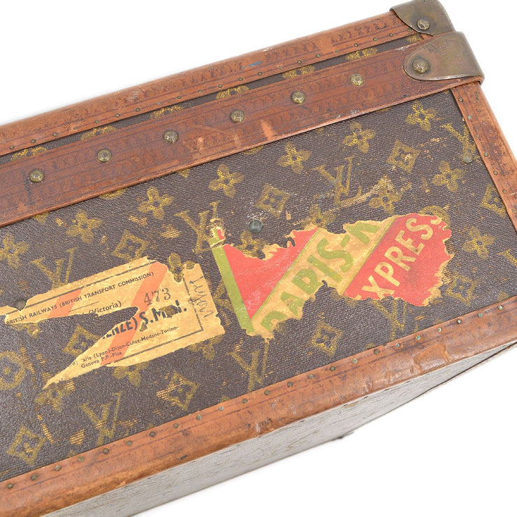 Vintage Louis Vuitton Alzer 75 suitcase - Pinth Vintage Luggage