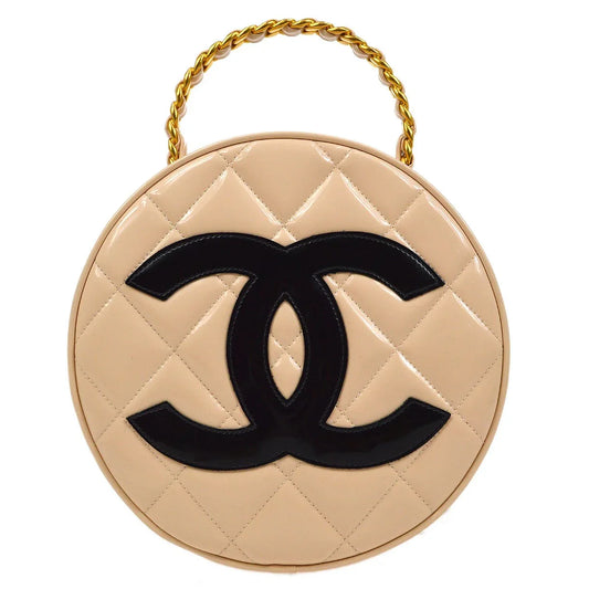 Chanel 1994-1996 Round Vanity Handbag