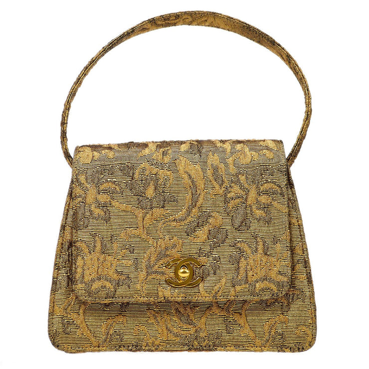 CHANEL * 1997-1999 Floral-Jacquard Handbag – AMORE Vintage Tokyo