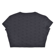 Chanel 1997 Black Cropped Top＃44