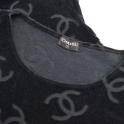 CHANEL 1996 Spring logo print short-sleeved dress #40