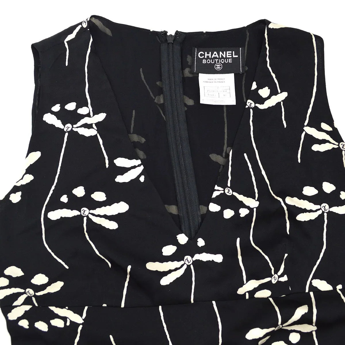 Chanel 1998 floral print dress #40