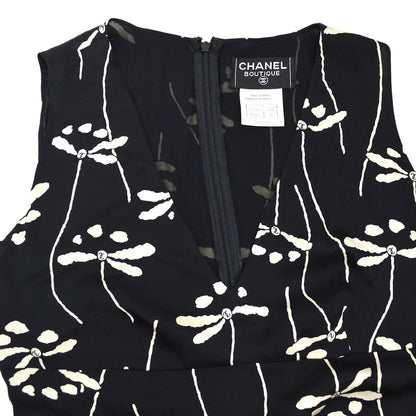 Chanel 1998 floral print dress #40