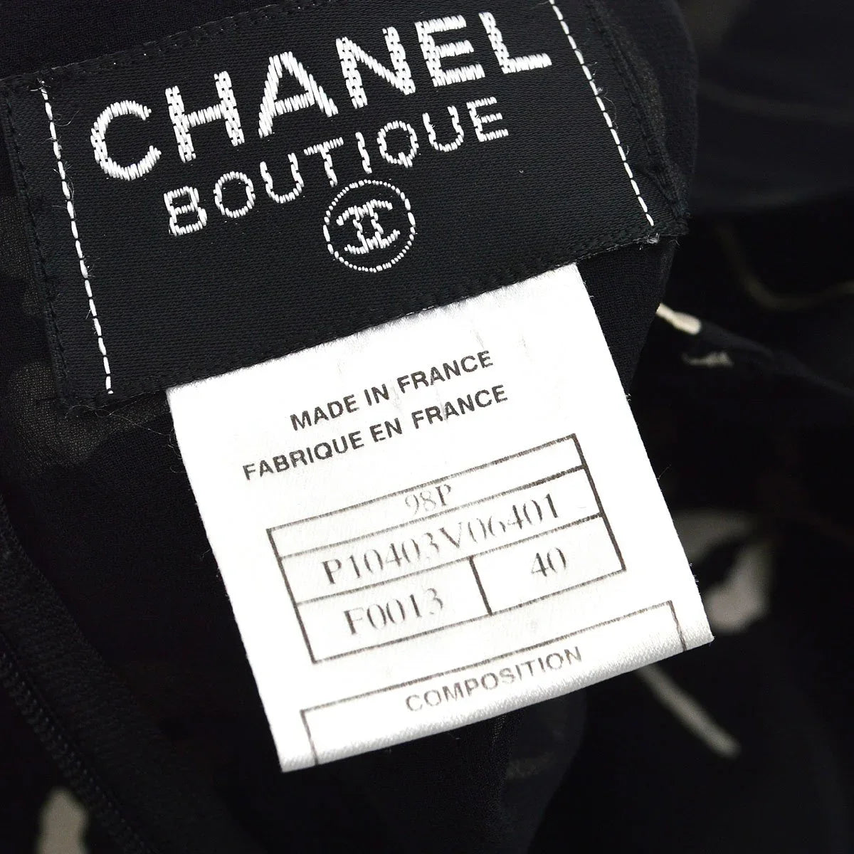 Chanel 1998 floral print dress #40