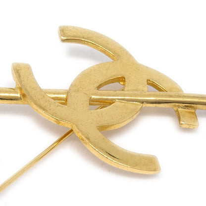 CHANEL 1993 CC Arrow Pin Brooch