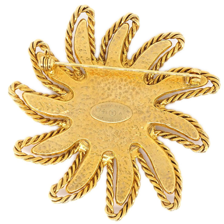 香奈儿（Chanel）1994 Sun Brooch Gold 94a