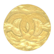 CHANEL Medallion Brooch Gold 94A