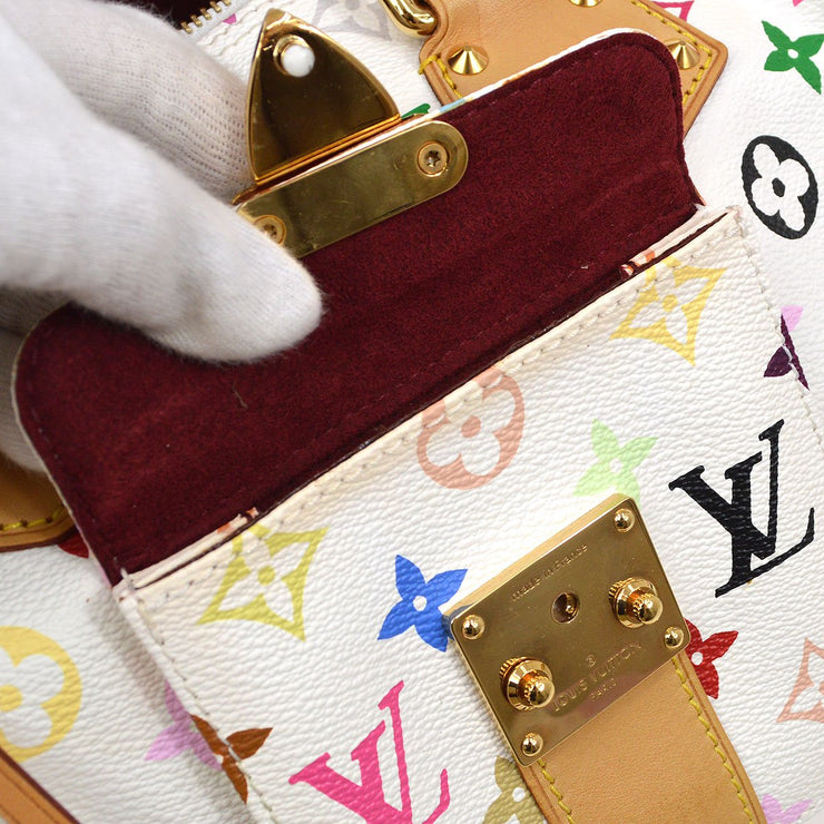 Louis Vuitton LOUIS VUITTON Monogram Multicolor Speedy 30 Handbag Bron  M92643 Gold Hardware