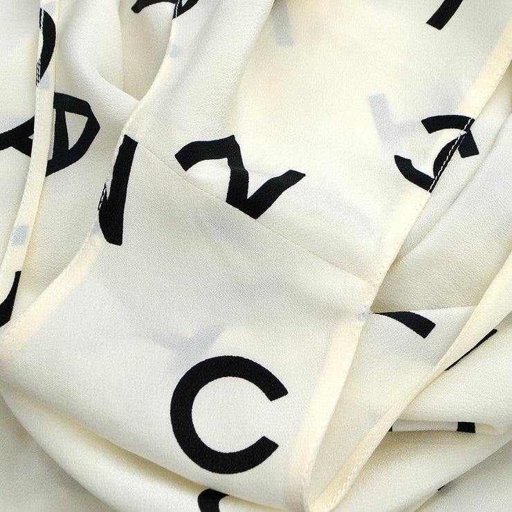 Chanel 1997 Logo-Lettering Silk Vest＃38