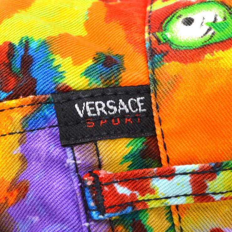 范思哲（Versace）1990年代的猴子印刷了长裤＃26