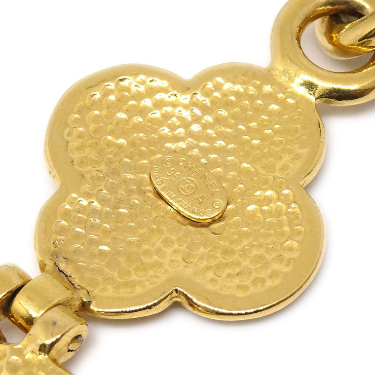 CHANEL 1995 Gold CC Pendant Necklace