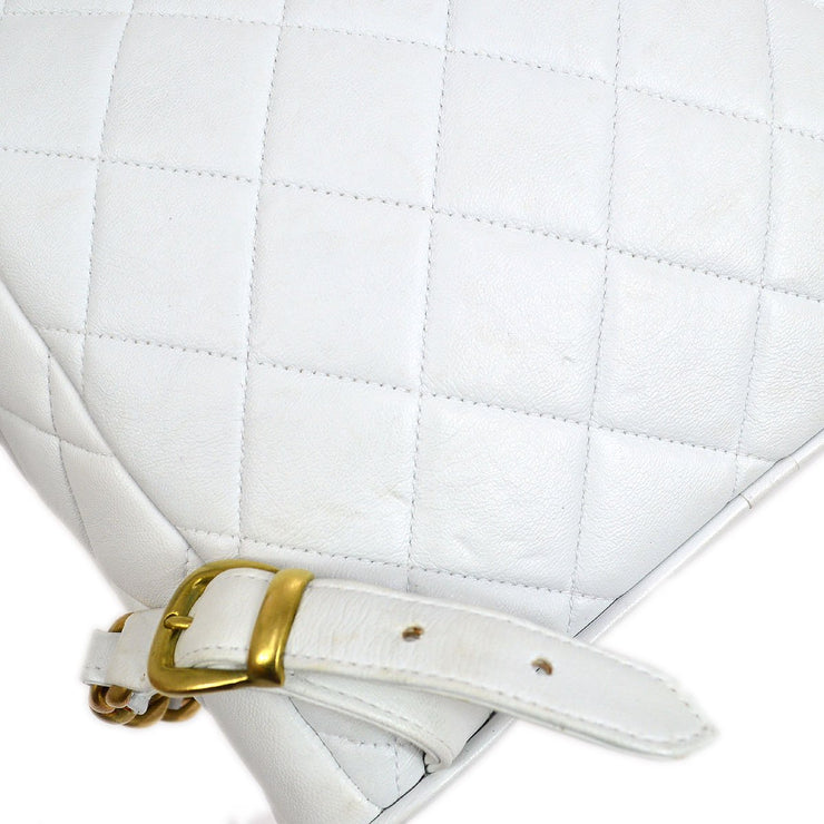 CHANEL * 1994-1996 DUMA Backpack Large White Lambskin – AMORE Vintage Tokyo