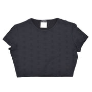 CHANEL 1997 Black Cropped Top #42