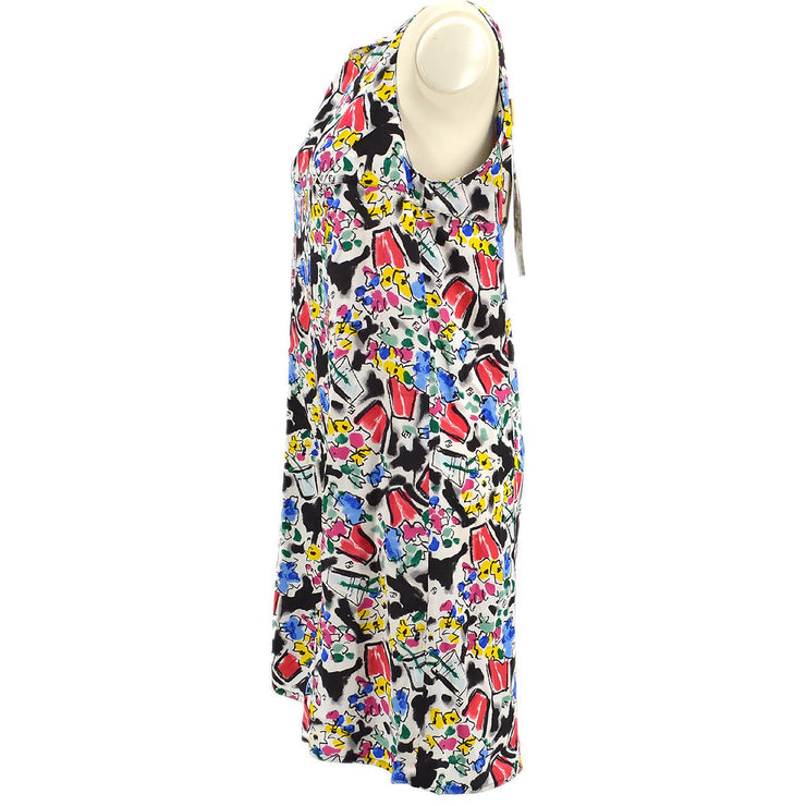 FENDI Flower Pattern Dress Multicolor #40