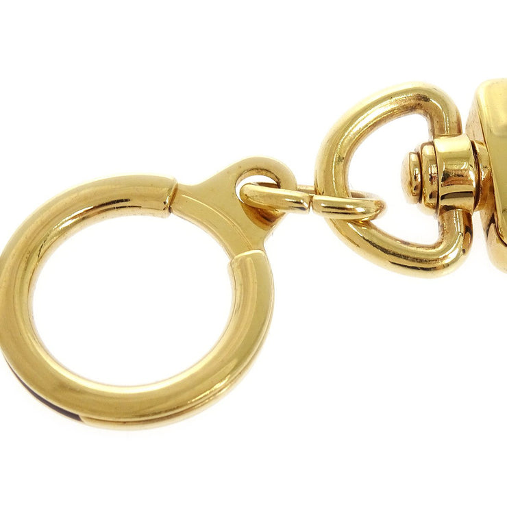 Authentic LOUIS VUITTON Anneau Cles Key Ring Holder M62694 Gold