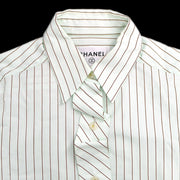 Chanel 2002 Striped Blouse＃36