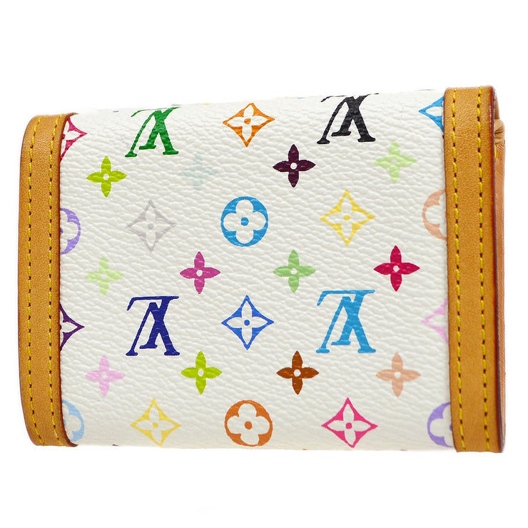 Louis-Vuitton-Multi-Color-Porte-Monnaie-Plat-Coin-Case-M92656