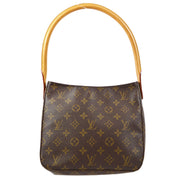 LOUIS VUITTON 2001 LOOPING MM SHOULDER BAG MONOGRAM M51146