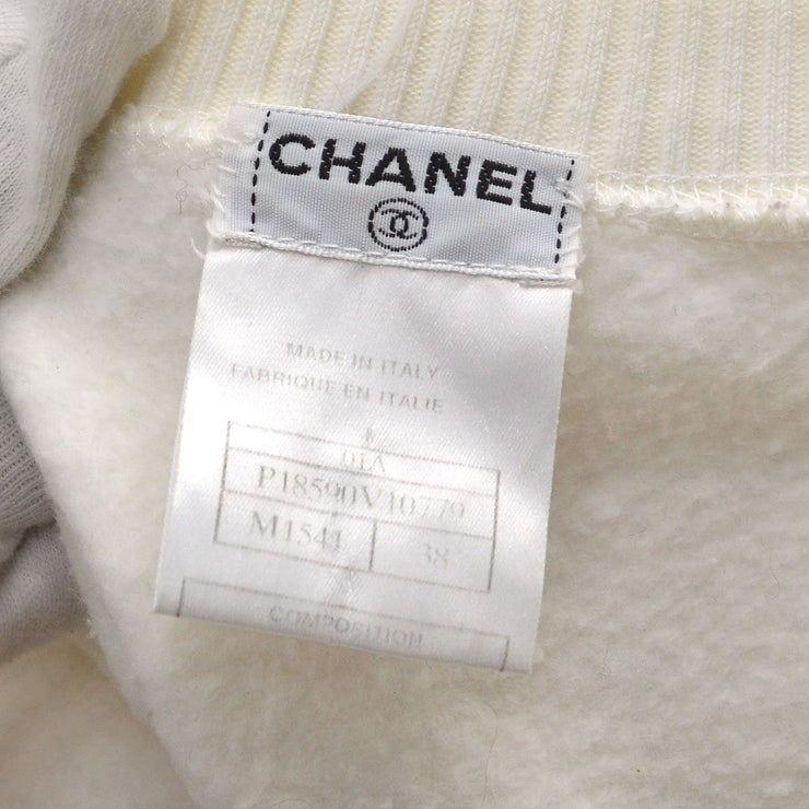 Chanel 2001 Mademoiselle print sweatshirt #38