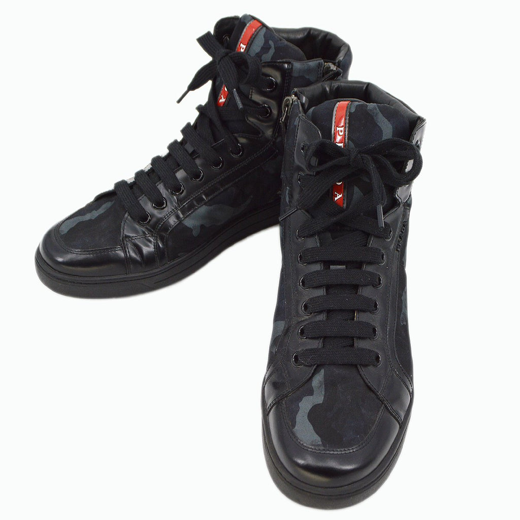 PRADA Sport Sneakers String Shoes for Men #8 1/2 – AMORE