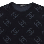 Chanel 1996春季黑色天鹅绒短袖上衣＃42