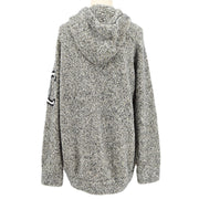 ★Chanel 2007 CC Penguin-Motif Knitted Hoodie＃42