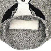 ★Chanel 2007 CC Penguin-Motif针织连帽衫＃42
