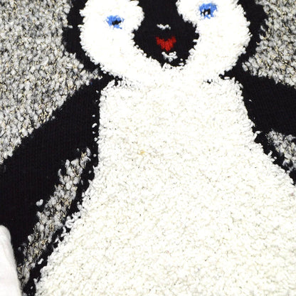 ★Chanel 2007 CC Penguin-Motif针织连帽衫＃42