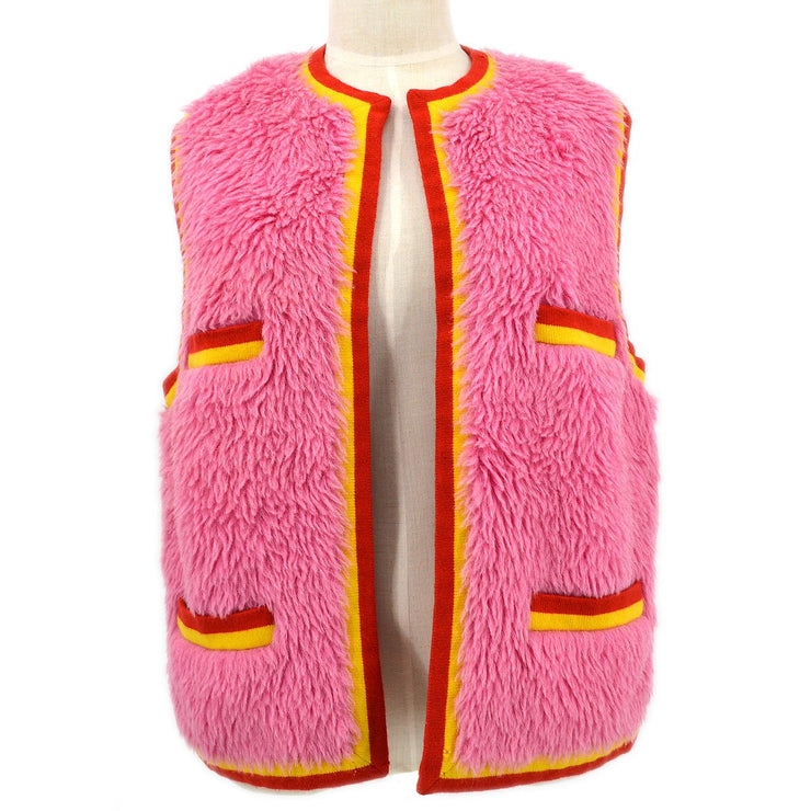 CHANEL 1994 Alpaca Fur Vest #38 – AMORE Vintage Tokyo
