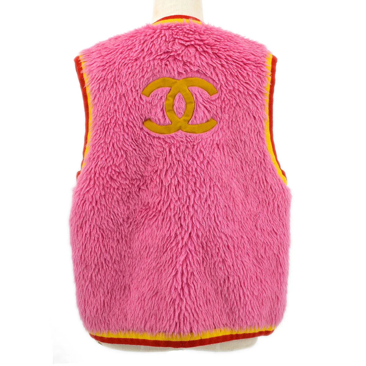 Chanel Fall 1994 CC Fur Vest #38
