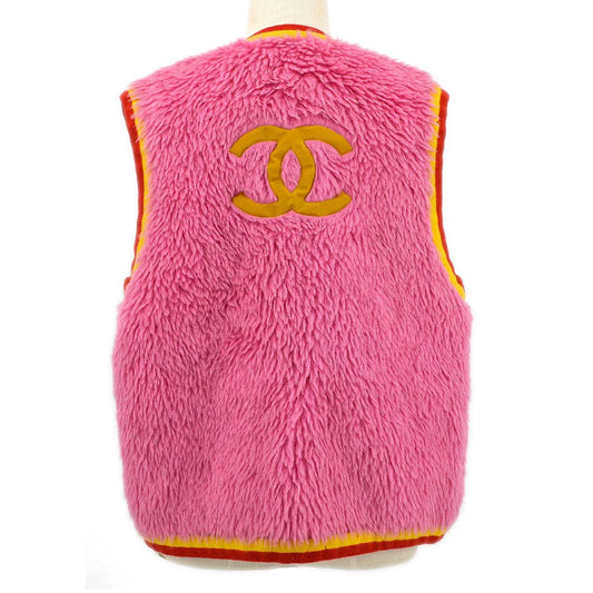 Chanel Fall 1994 CC Fur Vest #38