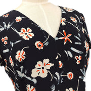 Chanel 1997 floral short-sleeved dress #38