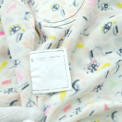 CHANEL 1995 eye logo print CC button-up shirt