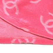 CHANEL 1996 Velvet Short Sleeve Tops Pink #42