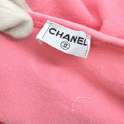 CHANEL 1996 Velvet Short Sleeve Tops Pink #42