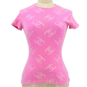 CHANEL 1996 Pink Velvet T-Shirt Top #38 – AMORE Vintage Tokyo