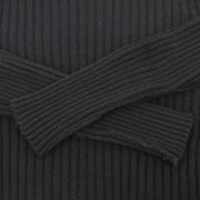 CHANEL 1996 Fall logo-patch ribbed cashmere Sweater #46