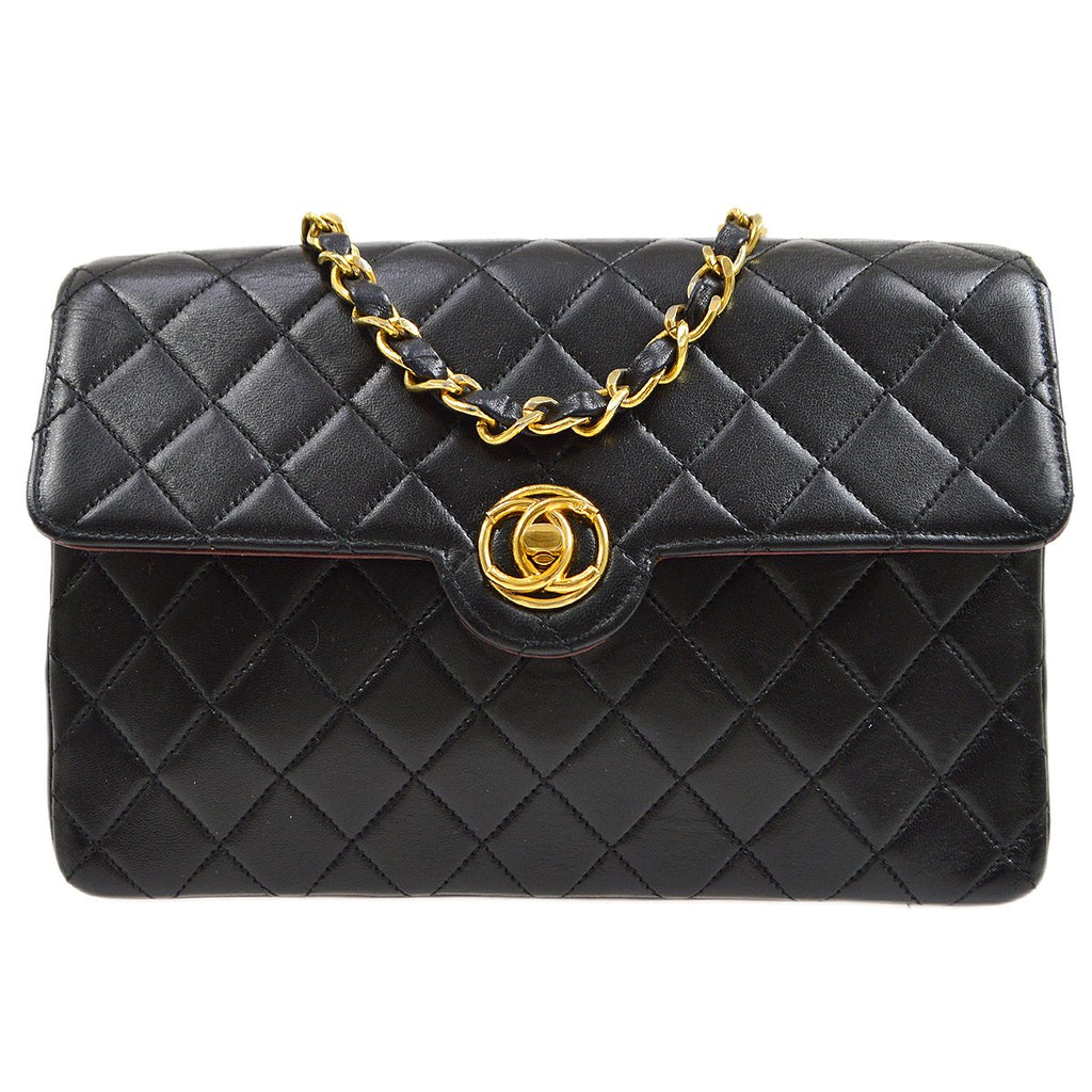 Chanel Dark Brown Quilted Lambskin Leather Small Cambon Ligne Tote  (Authentic Pre- Owned) - ShopStyle Shoulder Bags