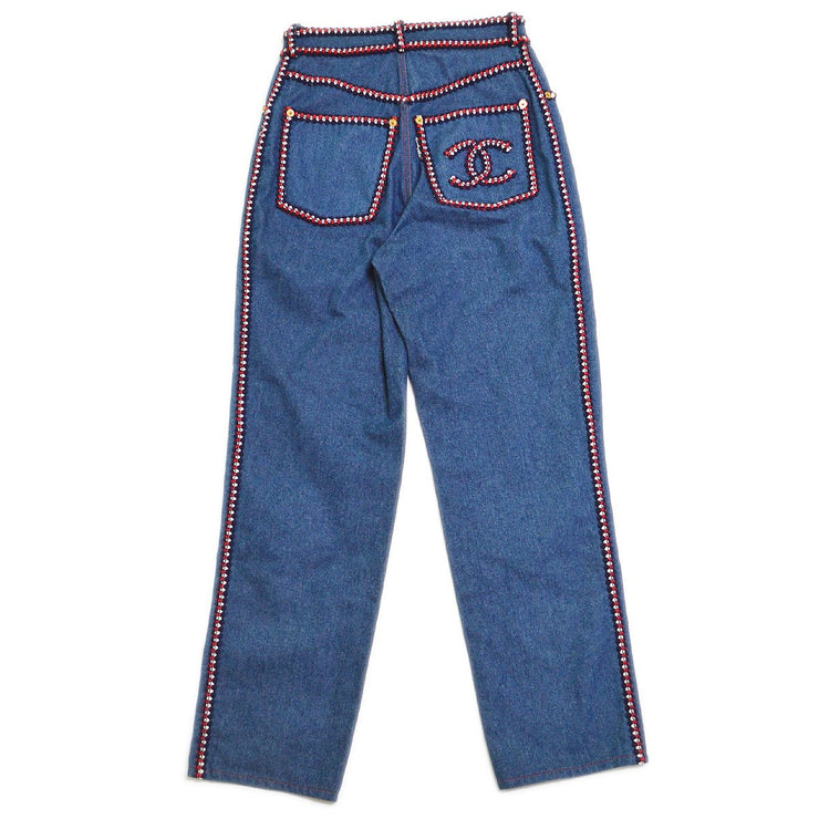 Chanel 1993 Fall CC High-Waisted Jeans＃36